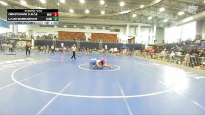 149 lbs Cons. Round 2 - Lucas Maneckshaw, Merchant Marine vs Christopher Gliaos, Hunter