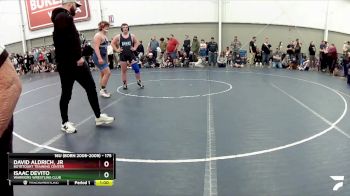 175 lbs Cons. Round 3 - David Aldrich, Jr, Botetourt Training Center vs Isaac DeVito, Warriors Wrestling Club