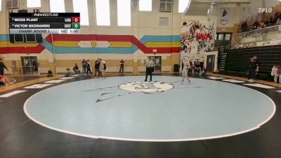 157 lbs Champ. Round 1 - Victor Skoranski, South vs Moss Plant, Laramie