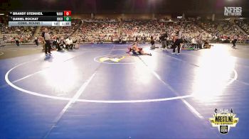 B4A-120 lbs Cons. Round 1 - Brandt Steinheil, Wagoner vs Daniel Rochat, Bridge Creek