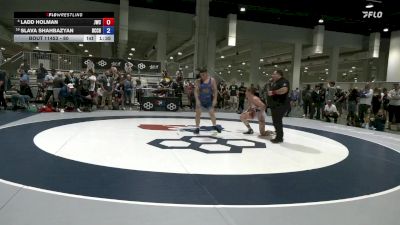 80 lbs Cons. Round 8 - Ladd Holman, Juab Wrestling Club vs Slava Shahbazyan, Birmingham Community Charter High School Wrestling