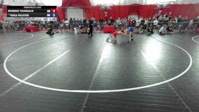 126 lbs Cons. Rd Of 16 - Dominic Pasquale, IZZY Style Wrestling vs Shea Richter, Jackrabbit Wrestling Academy