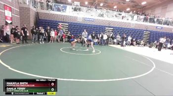 114/120 Round 2 - Dahlia Yerby, Emmett Wrestling Club vs Makayla Smith, Mountain Man Wrestling Club