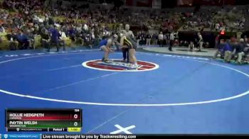 194 lbs Cons. Round 3 - Hollie Hedgpeth, Cameron vs Paytin Welsh, Washington