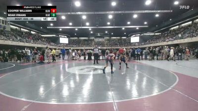 98 lbs Quarterfinal - Cooper Williams, Bloomsburg vs Noah Hwang, Blue Bell