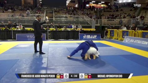 Michael Myonghyun Cho vs Francisco De Assis Nonato Pereir 2025 Pan Jiu Jitsu IBJJF Championship