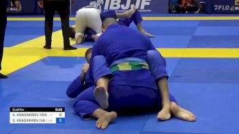 KRISTIYAN KRASIMIROV KRASTEV vs STILIAN KRASIMIROV IVANOV 2023 European Jiu-Jitsu IBJJF Championship