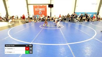 155 lbs Quarterfinal - Kross Cassidy, 4M vs Jayden Iznaga, NJ Black And Yellow