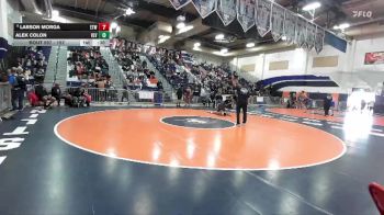 157 lbs Cons. Round 4 - Larson Morga, Etiwanda vs Alek Colon, Valley View