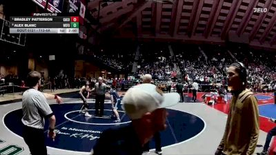 113-6A Quarterfinal - Bradley Patterson, Camden County vs Alex Blanc, West Forsyth