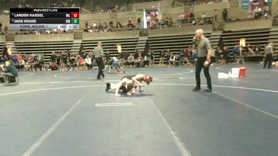 114 Championship Bracket Cons. Round 7 - Jake Kranz, Simley vs Landen Kassel, Willmar