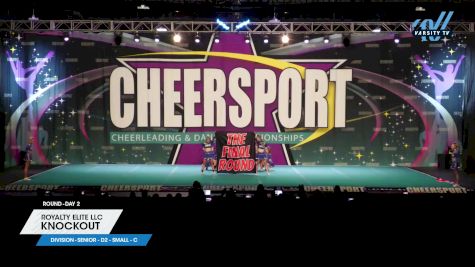 Royalty Elite LLC - Knockout [2025 L4 Senior - D2 - Small - C Day 2] 2025 CHEERSPORT National All Star Cheerleading Championship