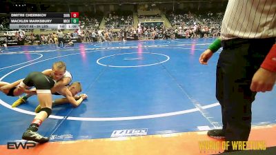 84 lbs Round Of 16 - Dmitrii Chernikov, Savage House Wrestling Club vs Macklen Marksbury, Michigan Premier Wrestling Club