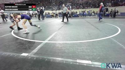 75 lbs 7th Place - Kutter Means, Brushy Wrestling Club vs Deacon Doerr, Team Tulsa Wrestling Club
