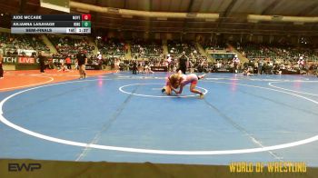 82 lbs Semifinal - Jude McCabe, Moyer Elite vs Julianna LaSavage, Ringers
