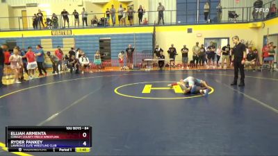 86 lbs Round 3 - Traxtyn McGuire, Central Kansas Young Lions Wrestling Club vs Kyler Brown, Pittsburg Wrestling Club