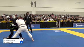 Blake Michael Lirette vs Jonathan Holiday Geib 2024 World Masters IBJJF Jiu-Jitsu Championship