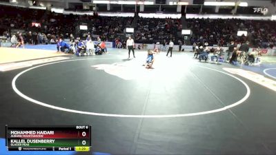 113 lbs Champ. Round 1 - Mohammed Haidari, Auburn Mountainview vs Kallel Dusenberry, Glacier Peak