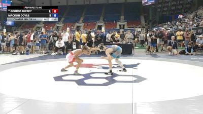 94 lbs Champ. Rd Of 16 - George Dipsey, New Jersey vs Macklin Doyle, Iowa