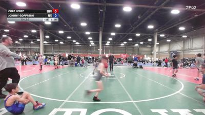 75 lbs Rr Rnd 8 - Cole Lebec, South Hills Wrestling Academy - BK8 vs Johnny Goffredo, Freakztyle Wrestling - BK8