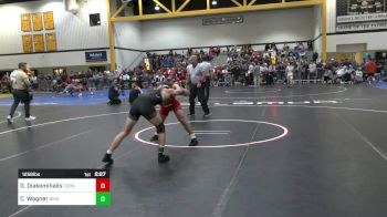 125B lbs Rr Rnd 4 - Greg Diakomihalis, Cornell vs Carson Wagner, Binghamton