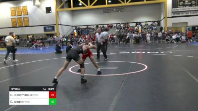 125B lbs Rr Rnd 4 - Greg Diakomihalis, Cornell vs Carson Wagner, Binghamton