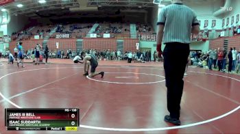 138 lbs 7th Place Match - James Iii Bell, Portage Wrestling Club vs Isaac Suddarth, Contenders Wrestling Academy