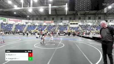 61 lbs 3rd Place - Owen Boyle, Bear Cave vs Ayden Huegerich, No Team