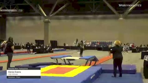 Kenia Evans - Double Mini Trampoline, High Altitude - 2021 USA Gymnastics Championships