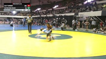 51-54 lbs Round 2 - Lily Turner, Williamsburg Wrestling Club vs Katelynn Dulin, Slaughterhouse