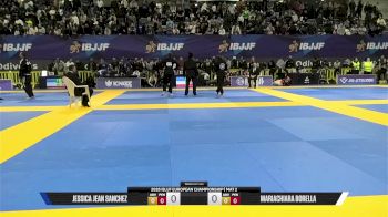 Mariachiara Borella vs Jessica Jean Sanchez 2026 European Jiu-Jitsu IBJJF Championship