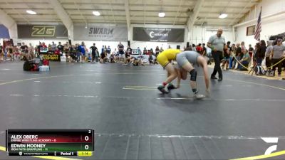 125 lbs Round 1 (6 Team) - Edwin Mooney, Iron Faith Grappling vs Alex Oberc, Empire Wrestling Academy