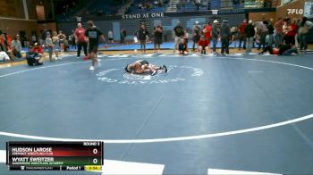 70-72 lbs Round 3 - Hudson LaRose, Fremont Wrestling Club vs Wyatt Sweitzer, Sanderson Wrestling Academy