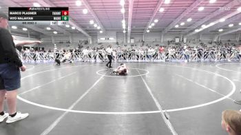 80 lbs Rr Rnd 3 - Marco Plasner, The Hunt Wrestling Club Black vs Vito Naljayan, Mat Assassins Gray