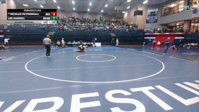 190 lbs Quarterfinal - Nicolas Kuykendall, Rockwall vs Lee Harrell, Conroe The Woodlands