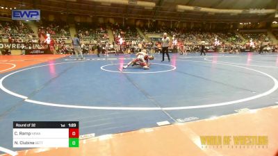 76 lbs Round Of 32 - Cameron Ramp, NBWA vs Nathaniel Clubine, Betterman Elite