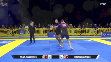 Corey James Gardner vs Kaelan Jacob Crisosto 2025 Pan IBJJF Jiu-Jitsu No-Gi Championship