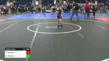 Quarterfinal - Wyatt Willard, Genius Wrestling vs Landon Caracas, Genesis