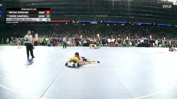 D3-126 lbs Cons. Semi - Bryan Sterling, Dundee vs Chris Campbell, Algonac