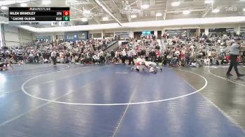 157 lbs Cons. Semi - Cache Olson, Westlake vs Rilen Brindley, Spanish Fork