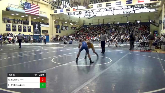 126 lbs Consolation - Sammy Gerard, JW Robinson vs Leo Petroski ...