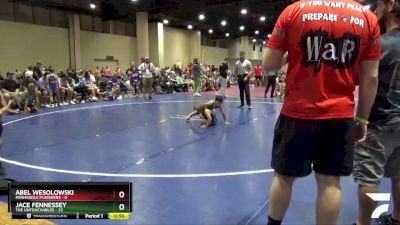 60 lbs Round 5 (8 Team) - Jace Fennessey, The Untouchables vs Abel Wesolowski, Panhandle Punishers