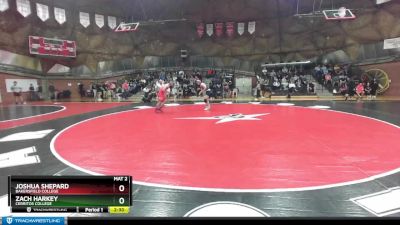 174 lbs Quarterfinal - Joshua Shepard, Bakersfield College vs Zach Harkey, Cerritos College