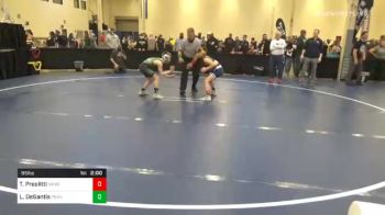 95 lbs Semifinal - Tony Preolitti, Canon-McMillan vs Luke DeSantis, Penn Trafford