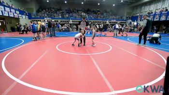49 lbs Quarterfinal - Jaxson Wright, Bartlesville Wrestling Club vs Nash McCuistion, Pryor Tigers
