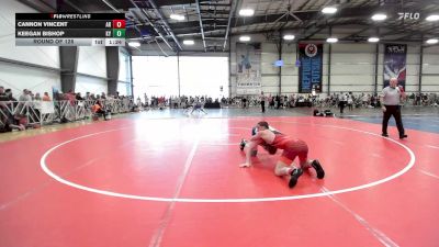 160 lbs Round Of 128 - Cannon Vincent, AR vs Keegan Bishop, KY