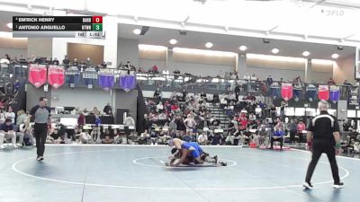 157 lbs Semifinal - Em'rick Henry, Danbury vs Antonio Arguello, Newtown