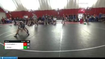 106 lbs Quarterfinals (8 Team) - Lakota Brewer, Riverdale vs Cole Cunningham, Mount Horeb/Barneveld