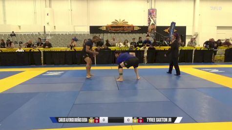 Tyree Saxton Jr vs Carlos Alfonso Dueñas Ojeda 2024 World IBJJF Jiu-Jitsu No-Gi Championship