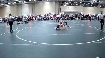 80 lbs Final - Yareli Flores, Warriors Of Christ vs Olivia Davalos, Threshold WC